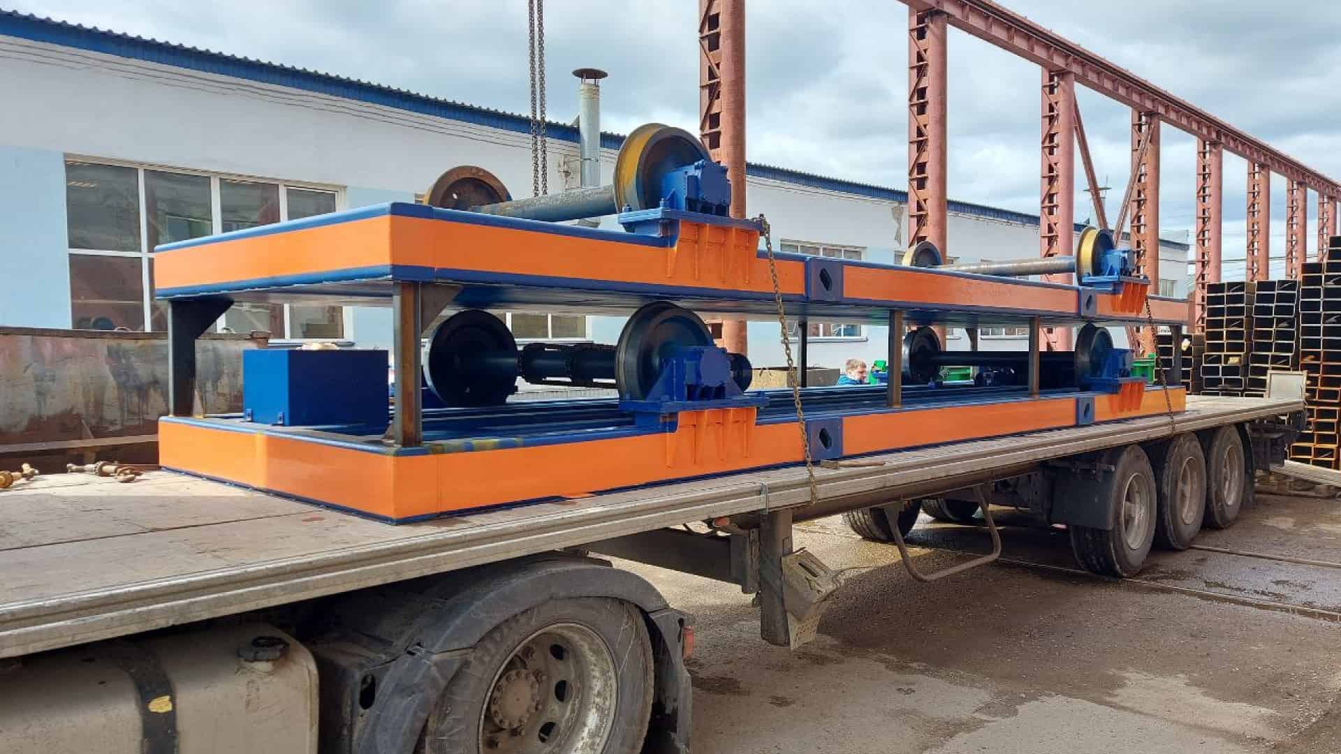 Отгрузка вывозных телег